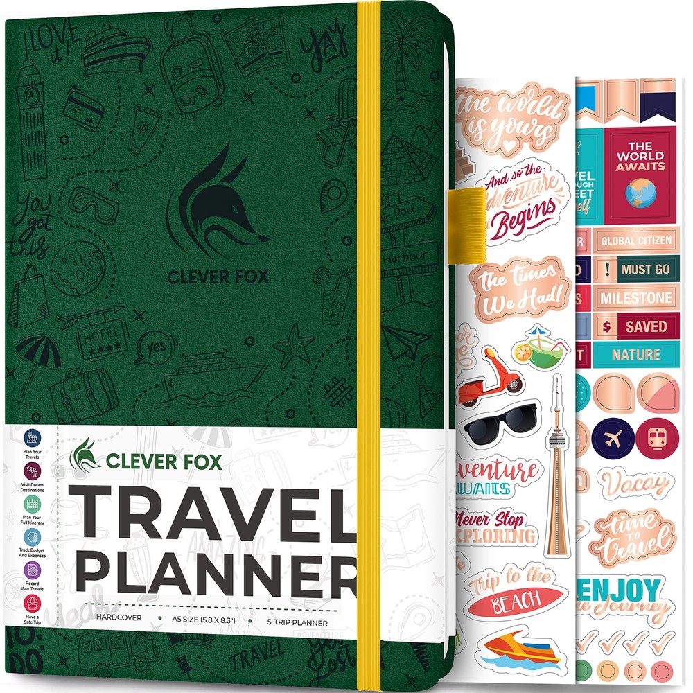 Travel Journal – Vacation & Road Trip Itinerary Planner Organizer & Traveling...