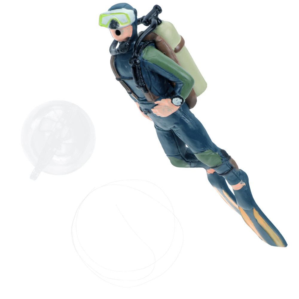 Fish Tank Vacuum Gravel Aquarium Simulation Landscaping Figurine