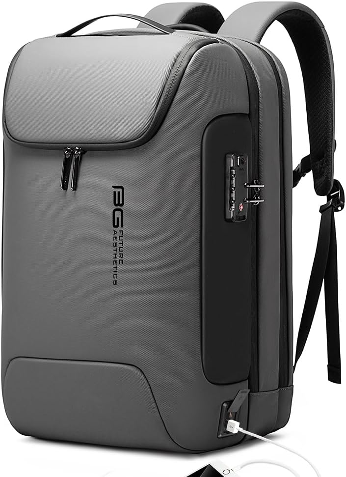 TSA-Approved Anti-Theft Waterproof Backpack Fits 17.3 Inch Laptop