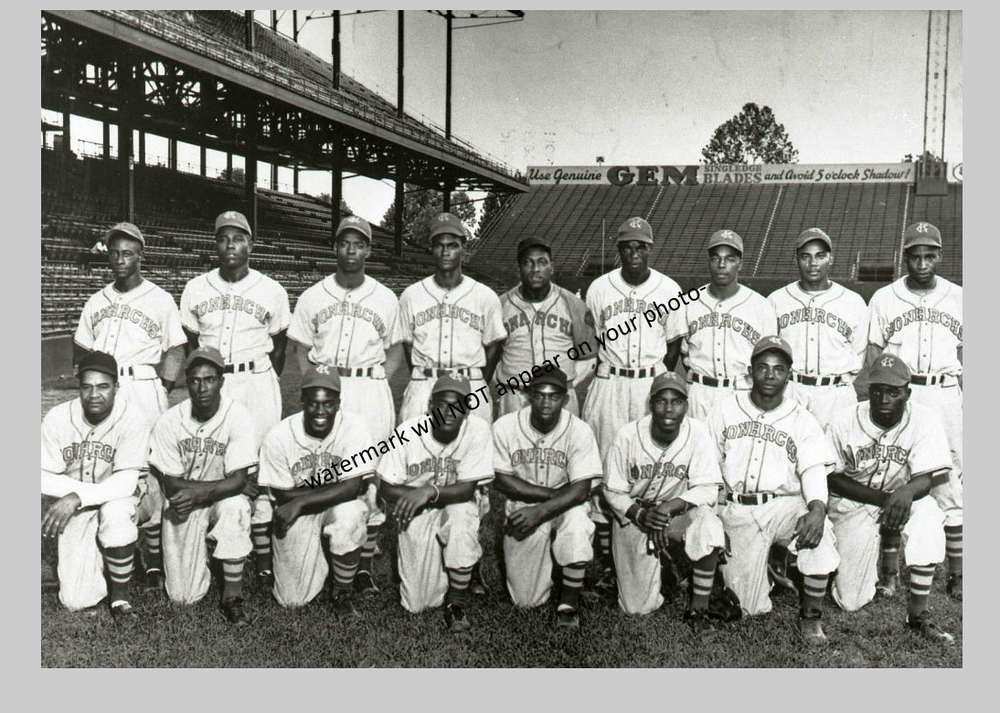1945 Kansas City Monarchs Team PHOTO Negro League Baseball Players
