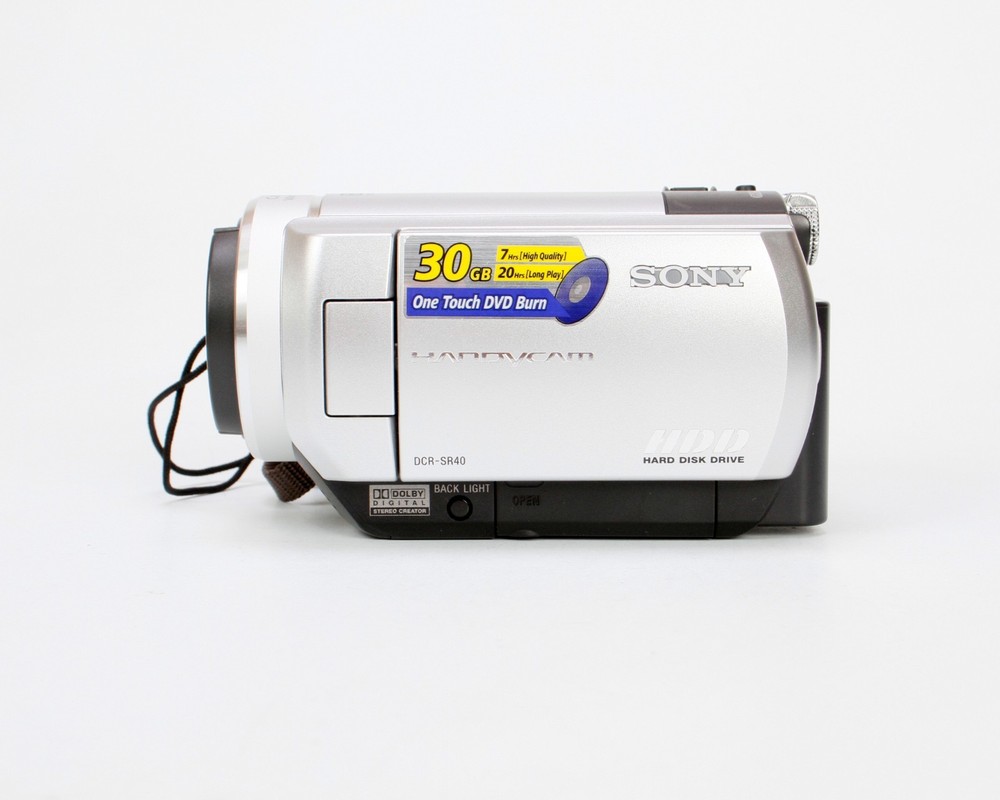 Sony DCR-SR40 30GB Silver Handycam Camcorder with Nightshot Mode