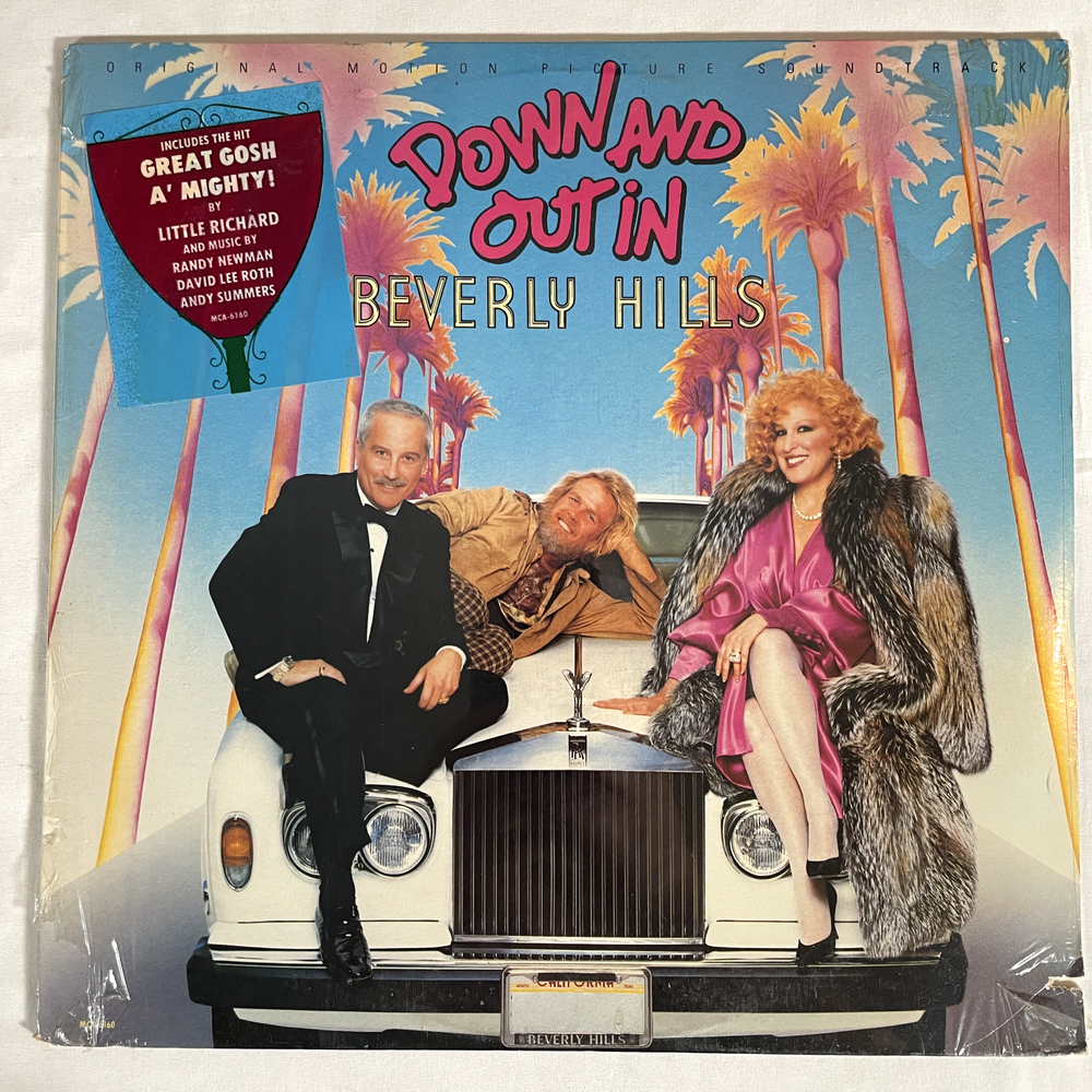 Down and Out In Beverly Hills Vinyl LP Original Soundtrack SEALED with HYPE