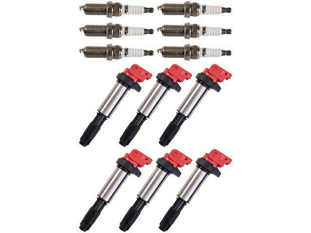 TRQ Ignition Coil and Spark Plug Kit fits BMW 325xi 2003-2005 14RCKG