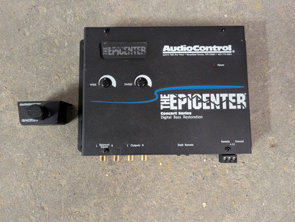 AudioControl EPICENTER Bass Restoration Processor - Black
