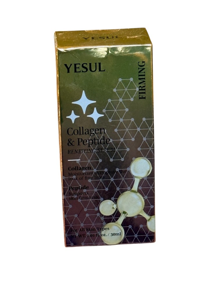 YESUL Collagen & Peptide Renewing Serum Firming 1.01 fl Oz 30 ml Made In Korea