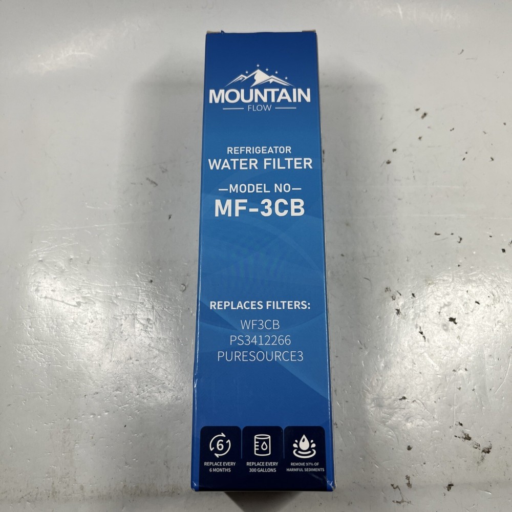 Mountain Flow MF-3CB Refrigerator Water Filter Sealed Brand New