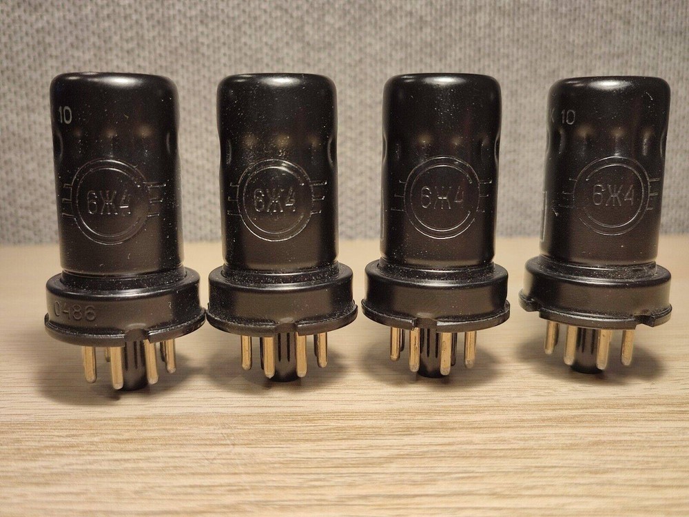 4pcs NOS 6J4 Vacuum Tube Metal Base (6AC7 6AJ7 1649 1682 6134 6AB7 Compatible)