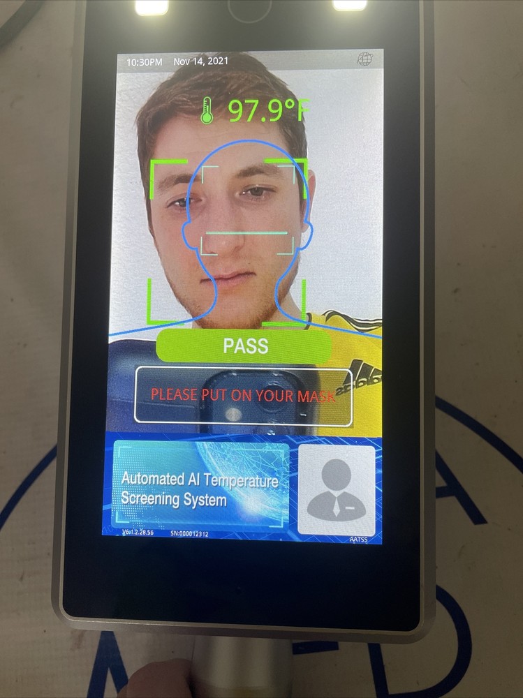 Richtech V2 Pro Automated AI Temperature Screening System NO Power Supply-image