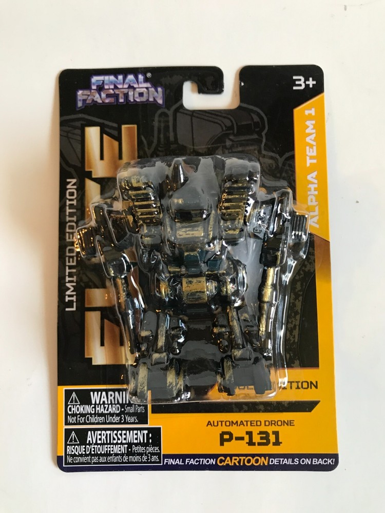 NEW ~ FINAL FACTION LIMITED EDITION ELITE AUTOMATED DRONE 
