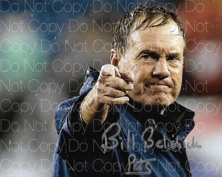 Bill Belichick signed photo England Patriots 8X10 poster picture autograph RP