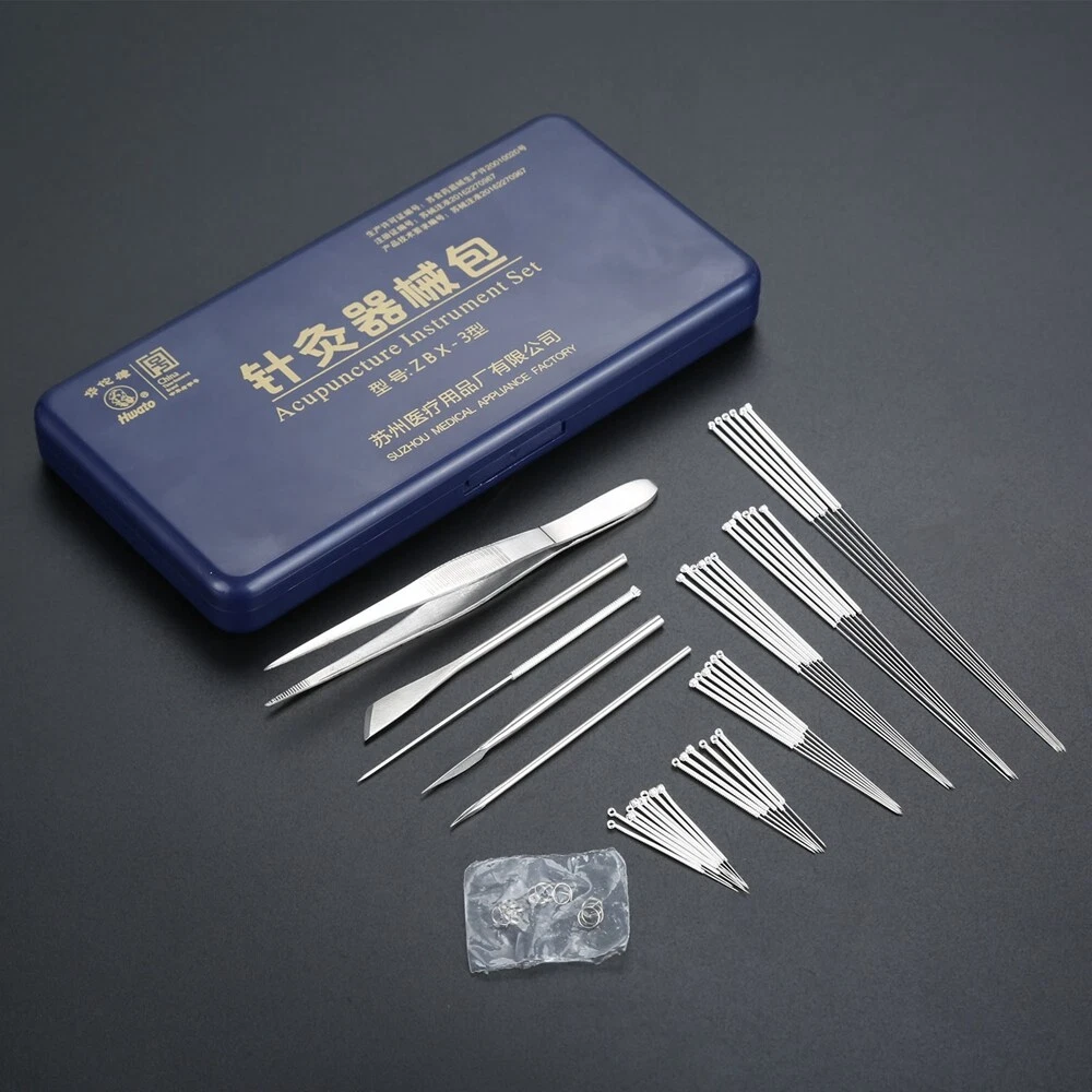 Reusable Acupuncture Needle Set for Massage and Physical Therapy