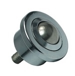 17 lbs load capacity Heavy Duty Machined Steel Ball Transfer Unit  with M5 threa