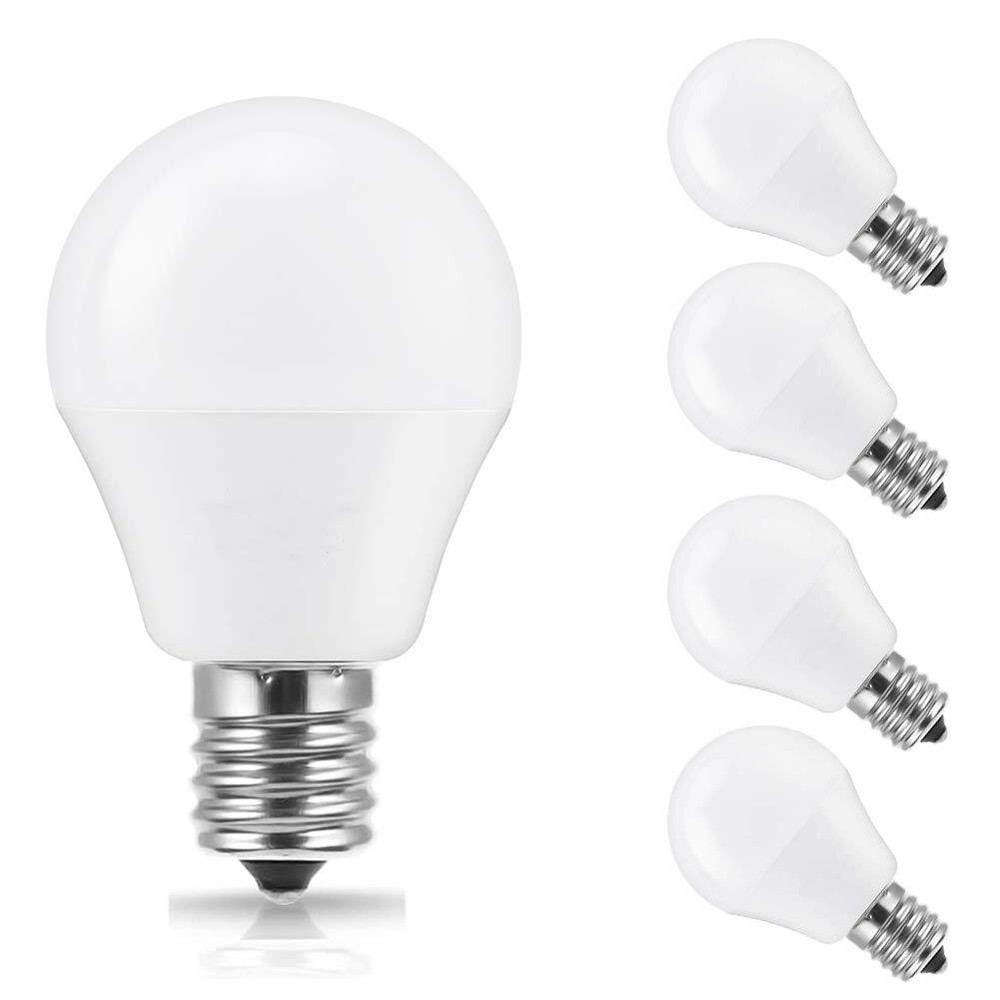 E17 LED Bulb,5W 50W Equivalent, Daylight White 6000K, G14 LED Bulbs E17 Inter...