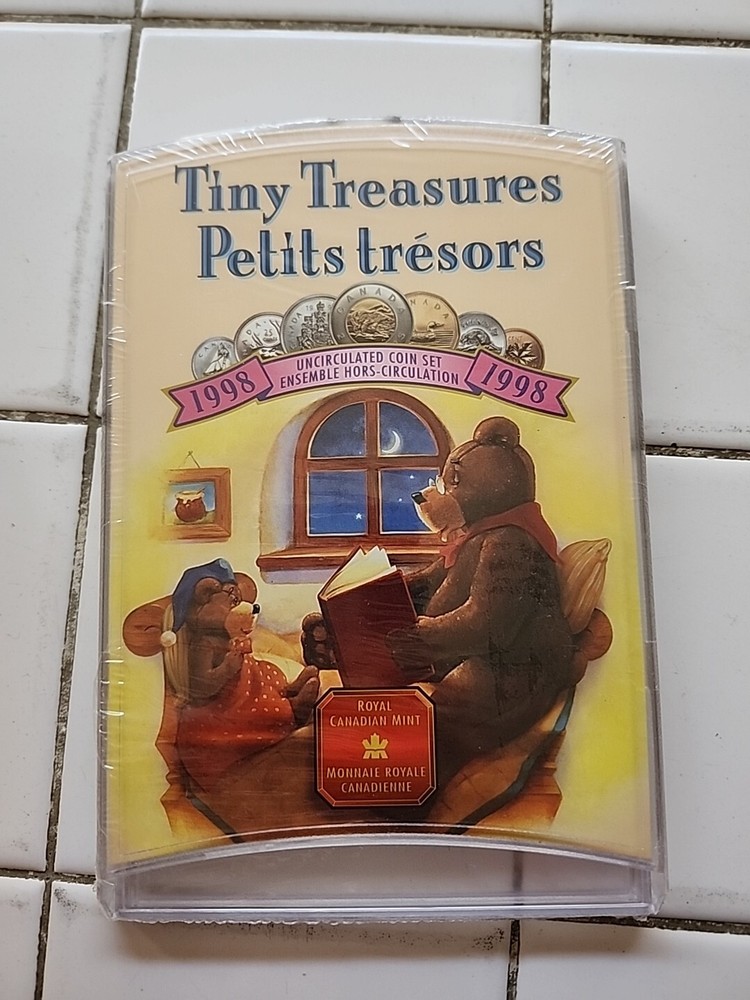 1998 Canada Tiny Treasures Uncirculated Coin Set - Sealed