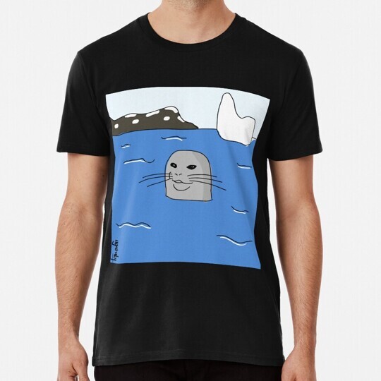 Smudge the Seal Part 2 S to 5XL Made in USA T-Shirt