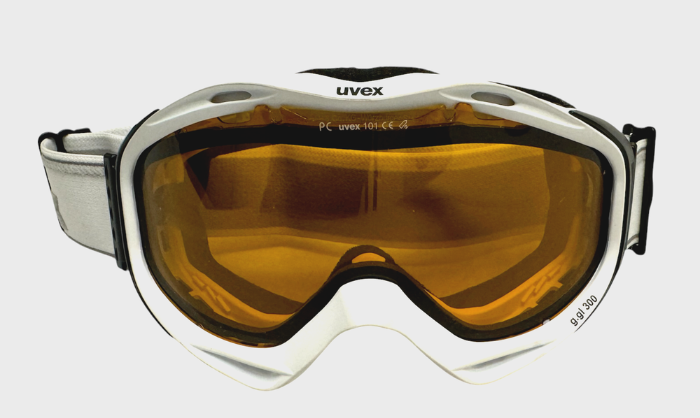 UVEX Ski Snowboard Goggles White G GL 300 Anti-Fog UV Protection