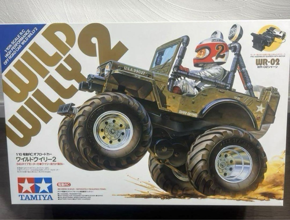 Tamiya 1/10 Electric RC Car Series No.242 Wild Willy 2 Off Road 58242 Japan