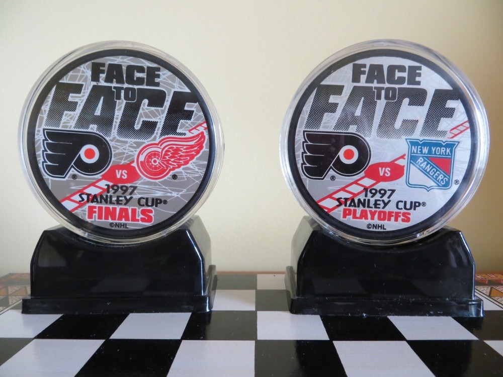 1997 Flyers NY Rangers Red Wings Stanley Cup PLAYOFFS FINALS Face 2 Face Hockey