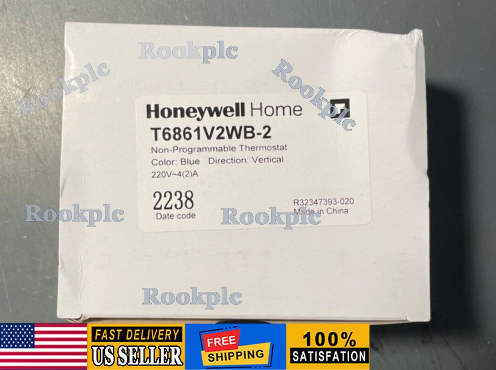 HONEYWELL HOME RESIDEO T6861V2WB NON PROGRAMMABLE THERMOSTAT BLUE VERTICAL NEW