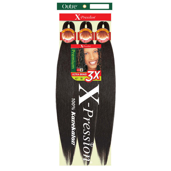 Outre Synthetic Pre Stretched ULTRA BRAID - XPRESSION 3X 42