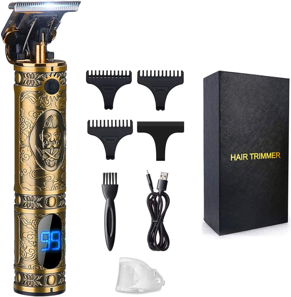 Hair Clippers for Men, Professional Hair & Beard Trimmer for Men, T-Blade Hair E