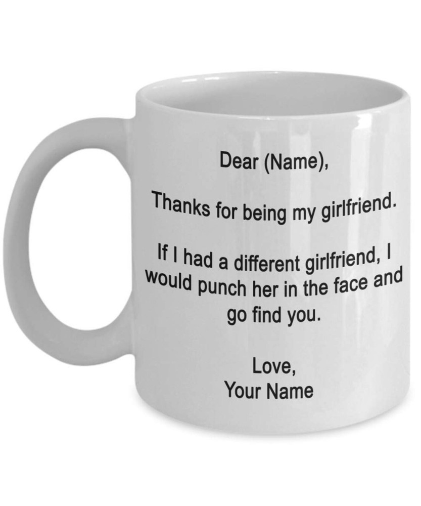 Custom Girlfriend Coffee Mug Personalized with Her Name-image