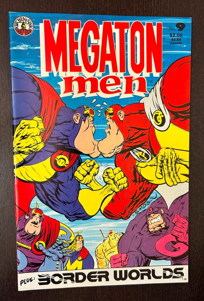 MEGATON MAN #9 (Kitchen Sink Comics Comix 1986) -- Independent -- VF/NM