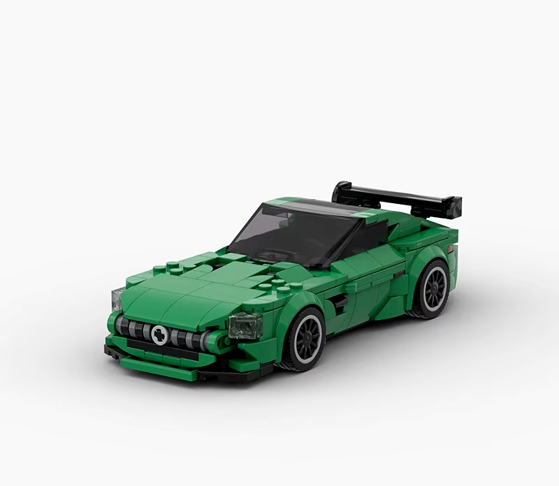 GTR Building Block Set - F1 Supercar Vehicle Model Lego MOC