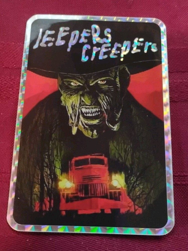 Horror Prisim Vending Machine Sticker Jeepers Creepers