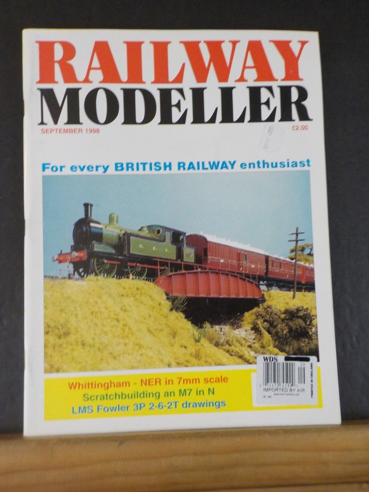 Railway Modeller 1998 September V49 #575 British RY enthusiast LMS Fowler 3P 2-6