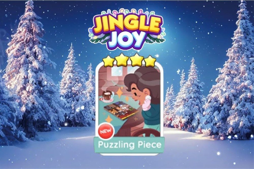 Monopoly GO! 4 Star sticker - Puzzling Piece🎶 Fast Delivery 🎶