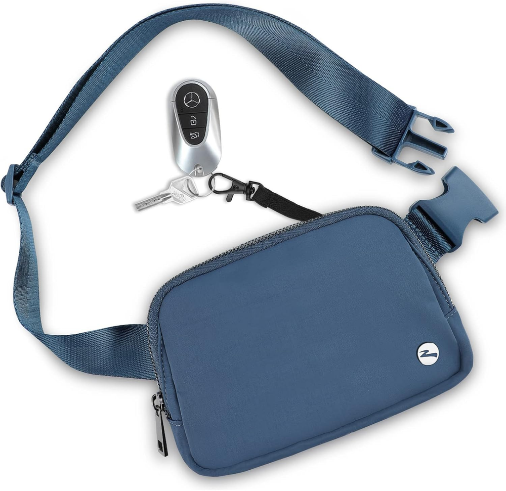 Rolapa Belt Bag, Waist Pack with Adjustable Strap for Men and Women, Mini Crossb