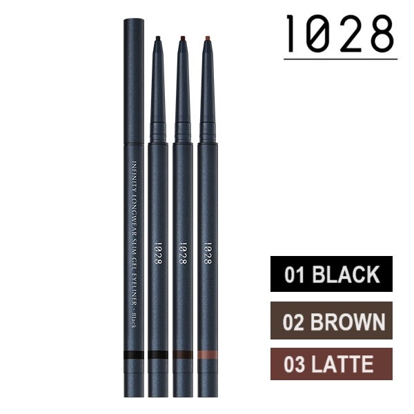 1028 Visual Therapy Infinity Longwear Slim Gel Eyeliner 0.07g Waterproof Formula New Release-image