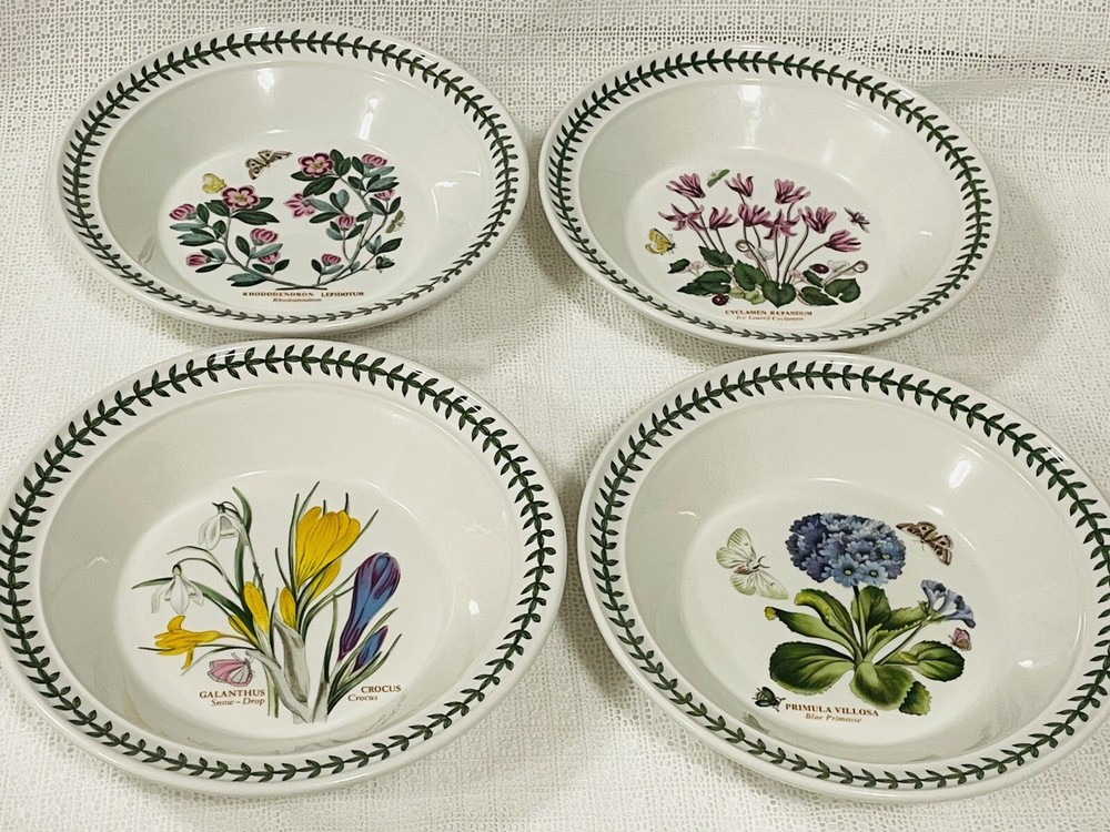 4 PORTMEIRION ENGLAND BOTANIC GARDEN 8 1/2