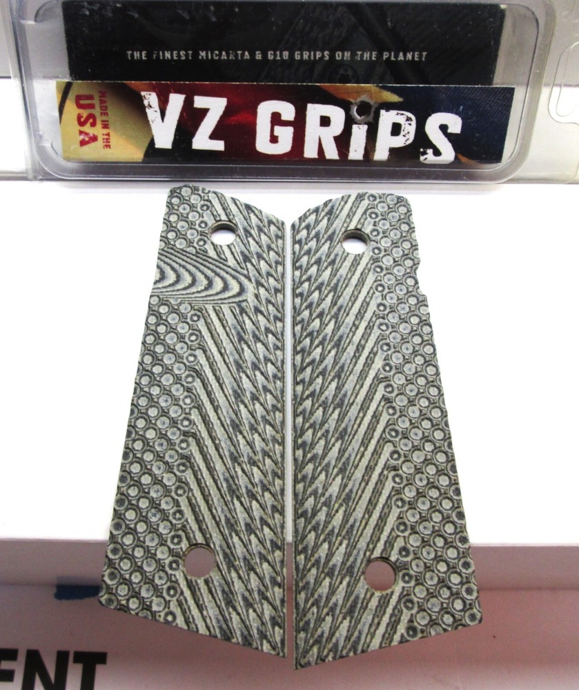 VZ Grips 1911 Full Sized Black/Grey Slim Thickness Operator II