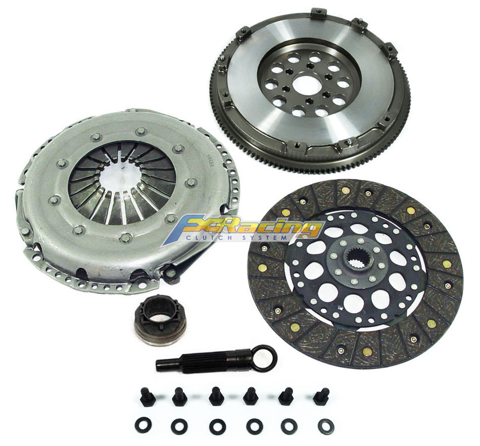 FX HEAVY-DUTY CLUTCH KIT &LIGHT FLYWHEEL 97-00 AUDI A4 QUATTRO 1.8T TURBO B5 AEG