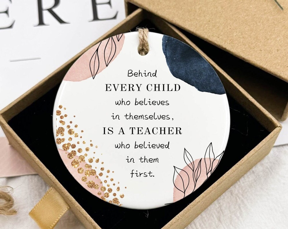 Teacher Memory Ceramic Keepsake Ceramic Teacher Gift Thank You Gift For Teacher