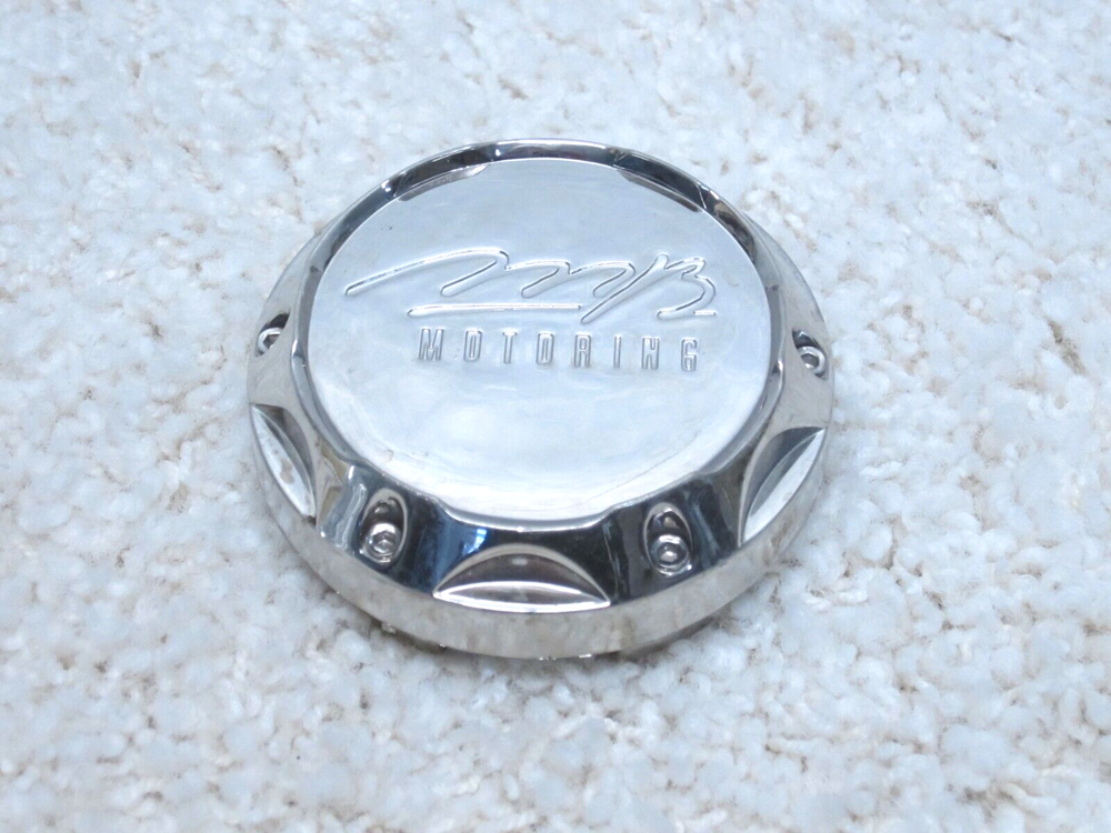 MB MOTORING 2131606-N CUSTOM ALLOY WHEEL SNAP ON CHROME CENTER CAP #2F-3
