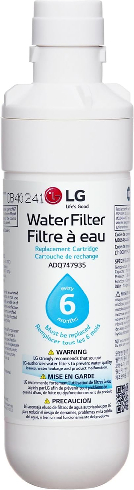 LT1000P - 6 Month / 200 Gallon Capacity Replacement Refrigerator Water Filter (N