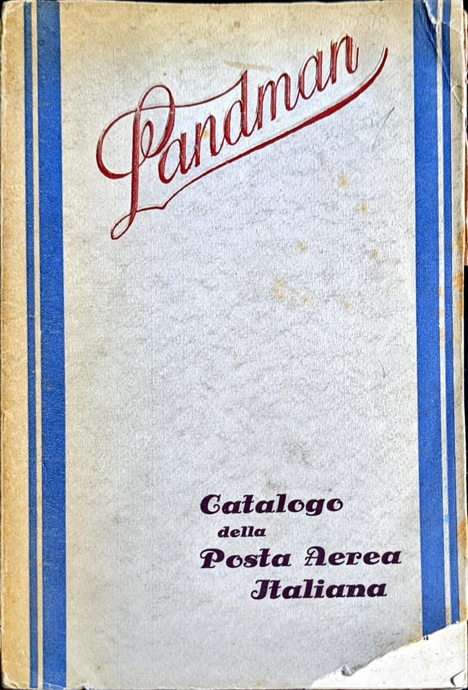 1929 LANDMAN CATALOGO della POSTA AEREA ITALIANA Italy Air Mail Catalogue