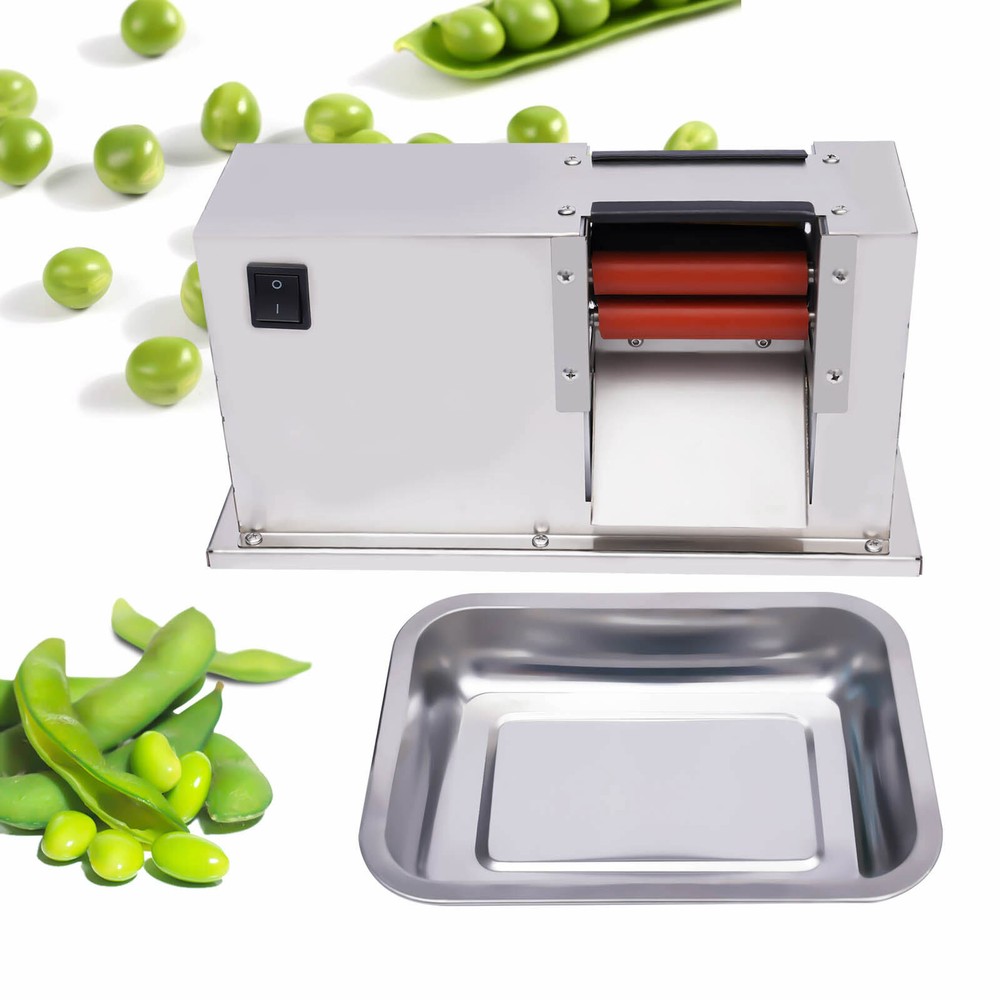 Commercial Electric Semi-Auto Bean Sheller for Peas & Beans Peeling Machine