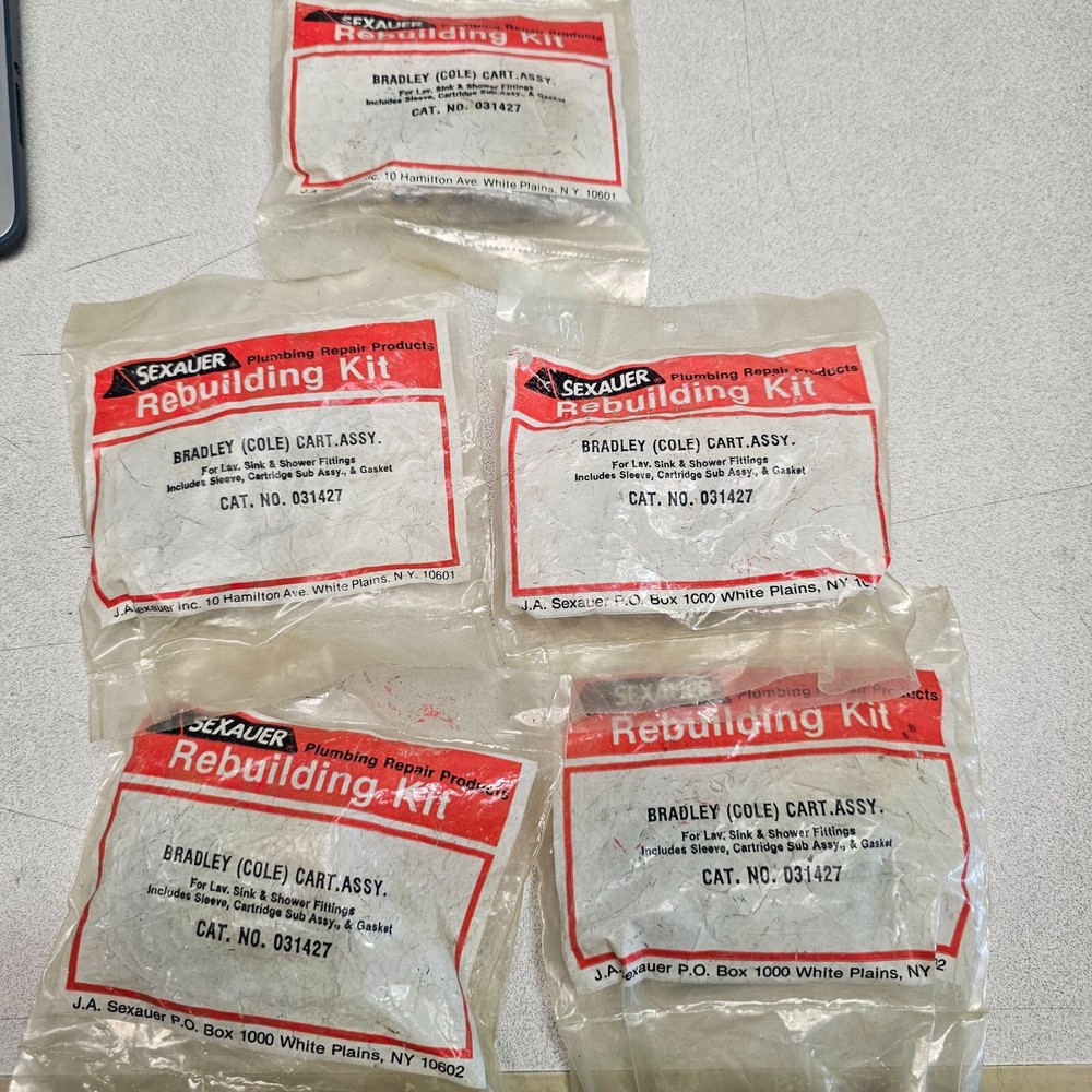 Sexauer Rebuilding Kit for Plumbing Repair (Lot of 5) #031427