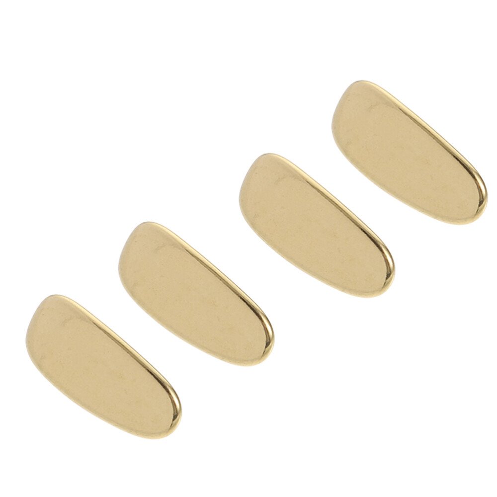 4 Pcs Gold Nose Pads for Glasses Eyeglasses Strap Holder Stand