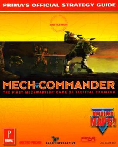 MechCommander: Primas Official Strategy Guide - Paperback - VERY GOOD