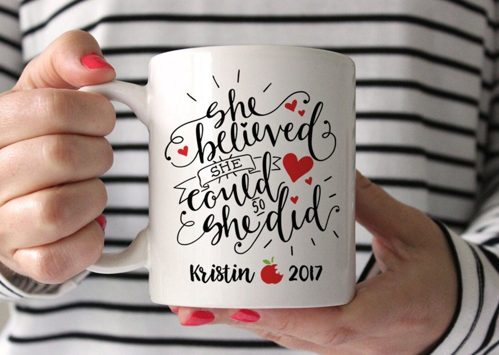 Teacher Graduation Gift Masters Degree Teacher Grad Gift College Graduation Gift