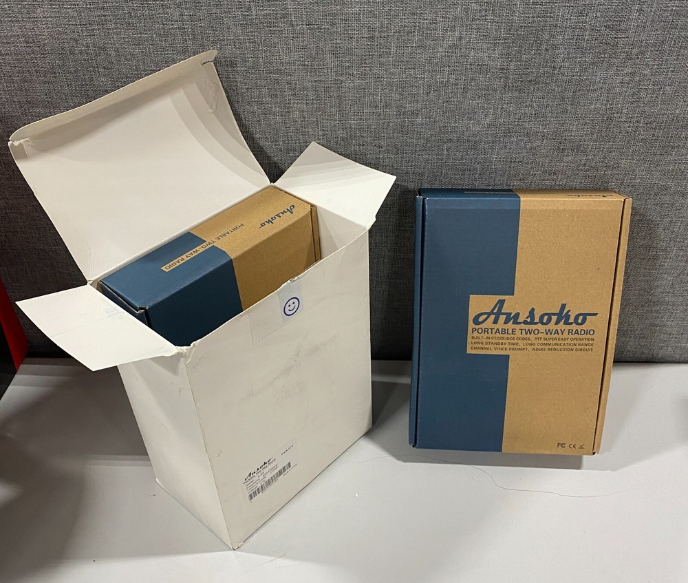 Ansoko Long Range Walkie Talkies Rechargeable Two Way Radios 16-Channel UHF