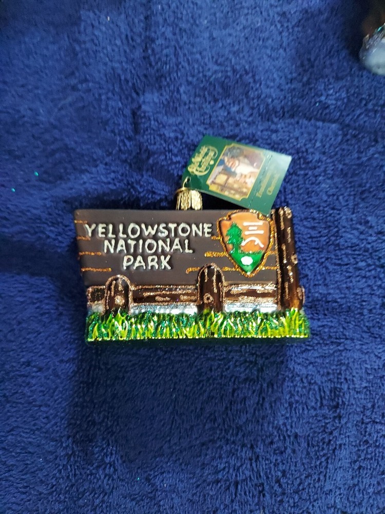 Old World Christmas Ornament  Yellowstone Park