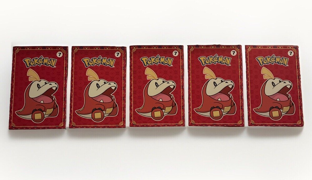 2023 McDonald’s Happy Meal Toy- Pokémon Card Boxes- #7- Fuego- Factory Sealed-x5