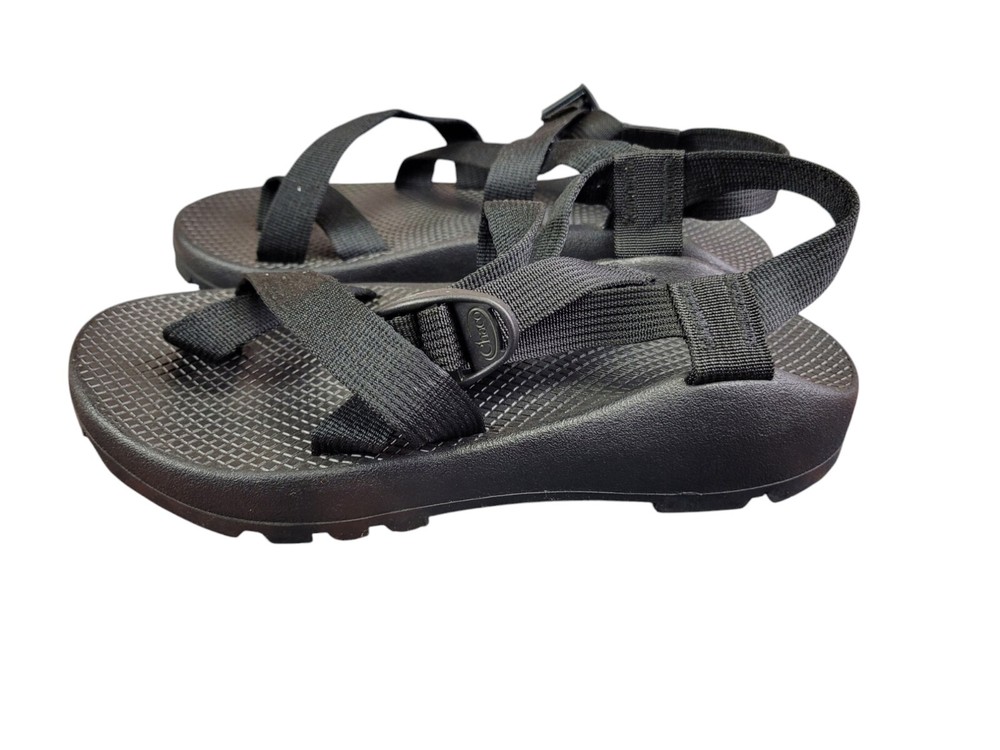 Chaco Mens Size 7 M M7 Black Z/2 Ecotread Adjustable Sandals Shoes