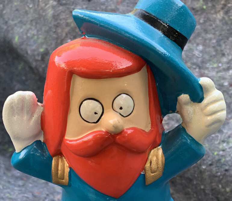 Vintage Las Vegas Advertising Figure Hotel Fremont Mascot Bank 1960’s